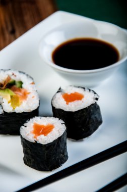 suşi ile oryantal Tema