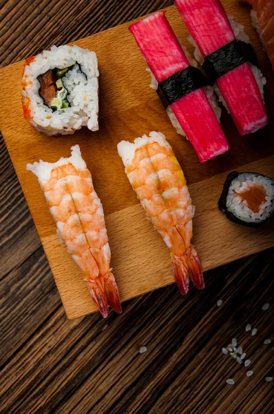 Motywy orientalne z sushi — Zdjęcie stockowe