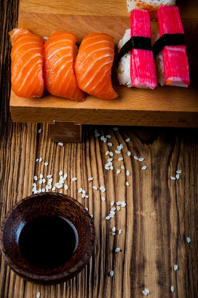 東洋日本寿司のシーフード セット — ストック写真
