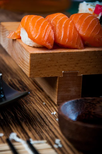 Oriental japońska sushi — Zdjęcie stockowe
