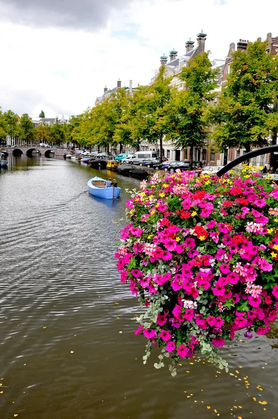 Maravillosa ciudad vieja de Amsterdam, Naderlands —  Fotos de Stock