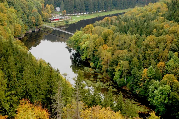 Landskap i nedre Schlesien, södra Polen — Stockfoto