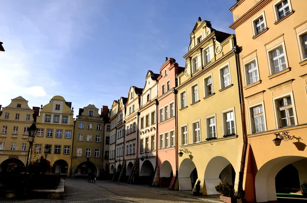 Malé město v jižním Polsku — Stock fotografie