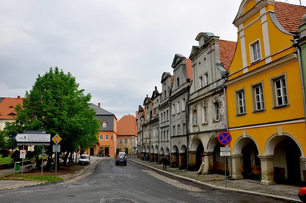 Liten stad i södra Polen — Stockfoto