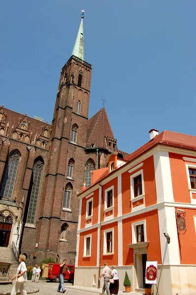 Kolorowe miasto Wrocław — Zdjęcie stockowe