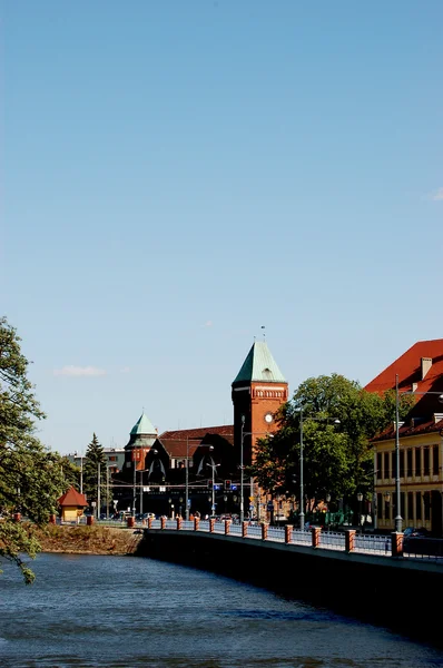 Ciudad histórica del sur de Polonia — Foto de Stock