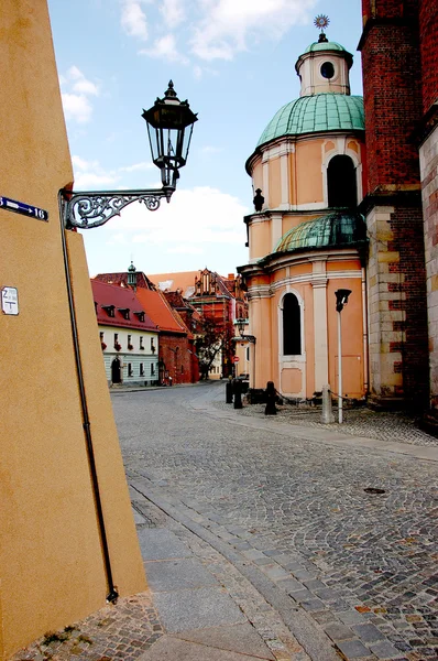 Vackra historiska wroclaw, Polen — Stockfoto