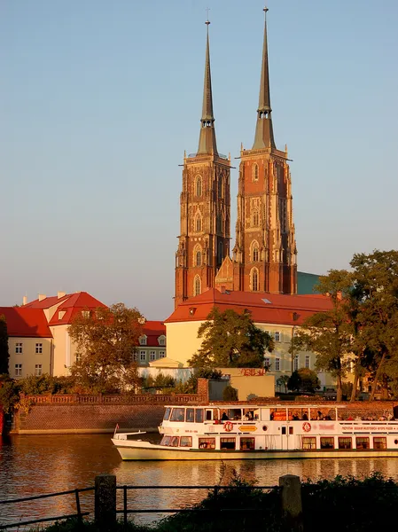 Capital de Baja Silesia, colorida Wroclaw — Foto de Stock