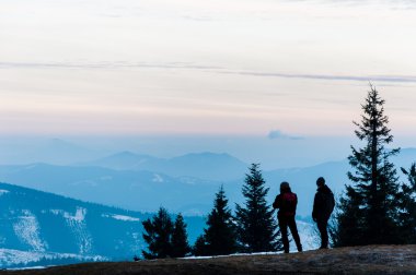 Harika Avrupa dağ aralıkları