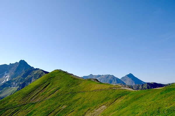 Meravigliose catene montuose europee — Foto Stock