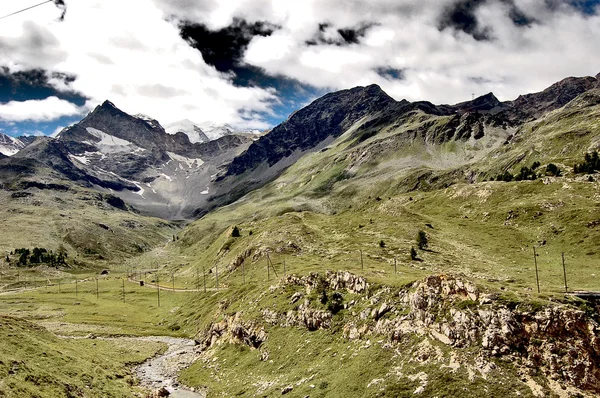 Europäische Berglandschaft — Zdjęcie stockowe