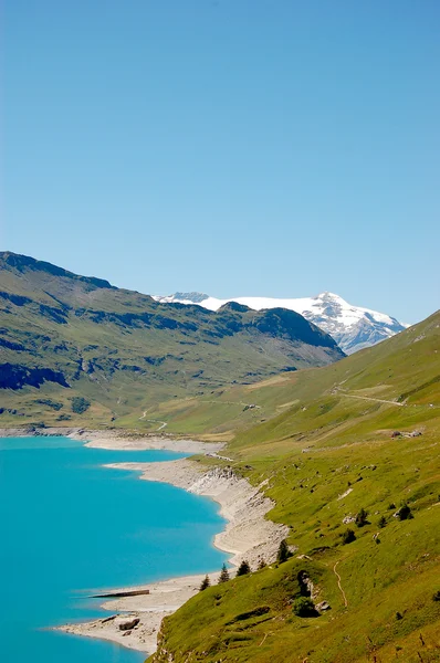 Paysage alpin naturel de montagnes — Photo
