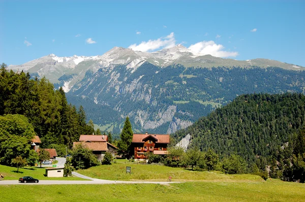 阿尔卑斯山的优美自然景观，中欧 — 图库照片