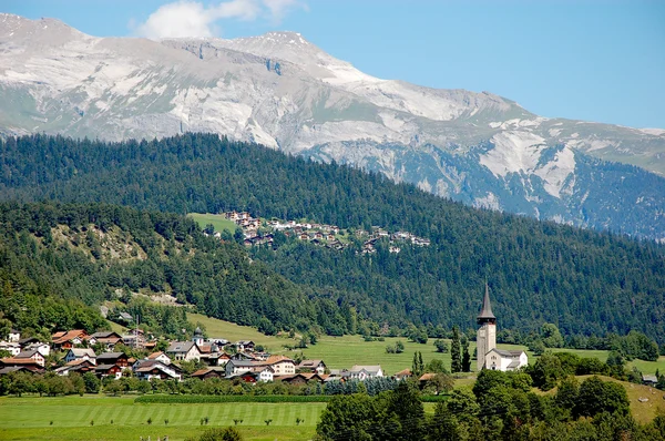 Maravilhosa paisagem natural dos Alpes, Europa Central — Fotografia de Stock