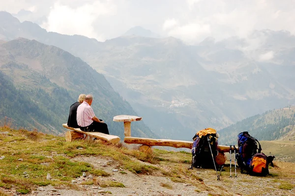 Vackra alpina bergskedjor, Centraleuropa — Stockfoto