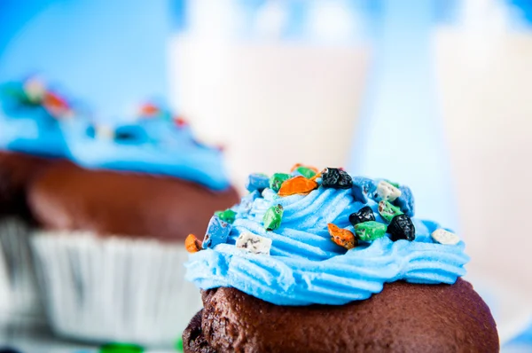 Colorful saturated composition of tasty sweetmeats — Stock Photo, Image