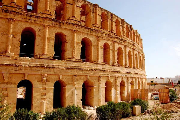 Anfiteatro antiguo en Túnez —  Fotos de Stock