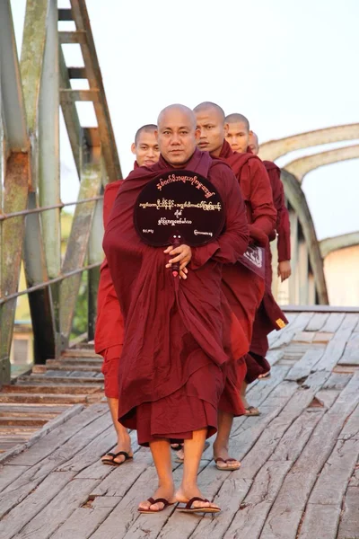 Mönch, Burma — Stockfoto