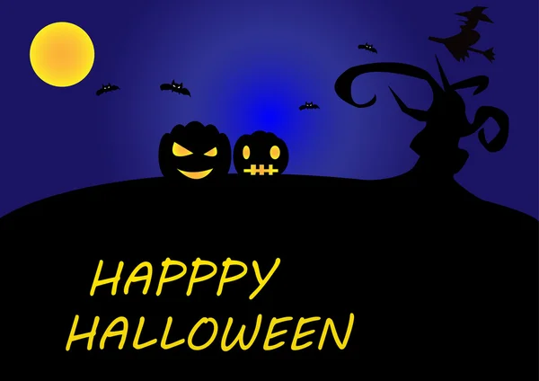 Happy Halloween background — Stock Vector