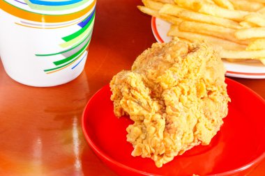 Fransız kızarmış tavuk kızartma