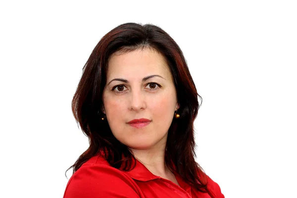 Genç kadın.
