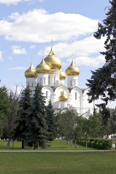 Uspenské katedrály Jaroslavl, Rusko — Stock fotografie