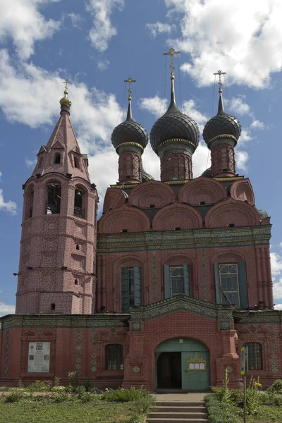 Богоявленская церковь Ярославской Руси — стоковое фото