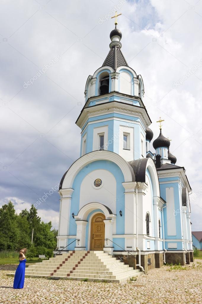 Church of St. Nicholas the Wonderworker in Ozerki Russia Saint-P