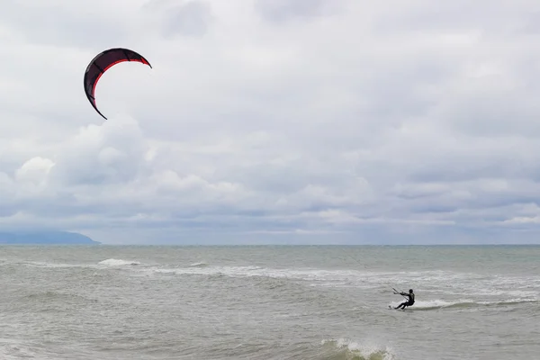 Kitesurfing spor — Stok fotoğraf