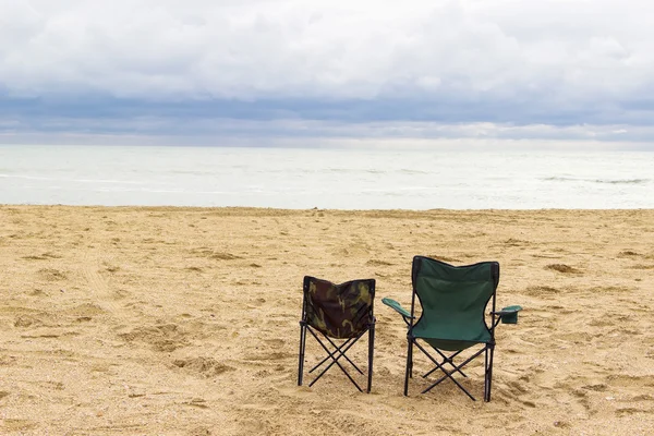 Deux chaises plage — Photo