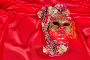 güzel Karnaval maskeli maske