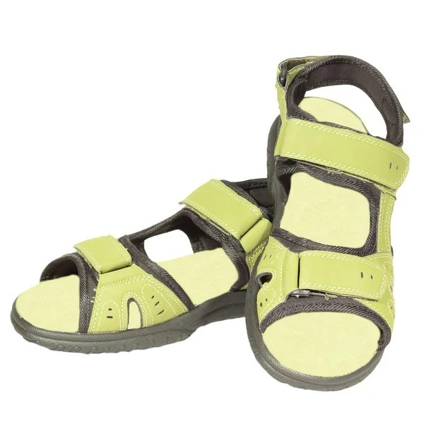 Mens sandals — Stok fotoğraf