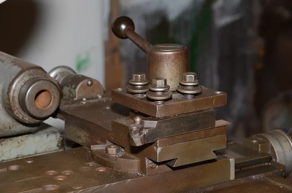 Alte Drehmaschine. — Stockfoto