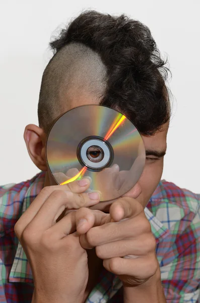 Unga punk bites cd. — Stockfoto