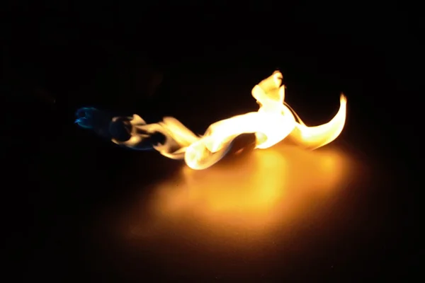 Φλόγα σε μέταλλο — Φωτογραφία Αρχείου