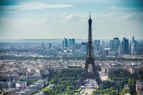 Torre Eiffel vista dalla torre di Montparnasse Immagine Stock