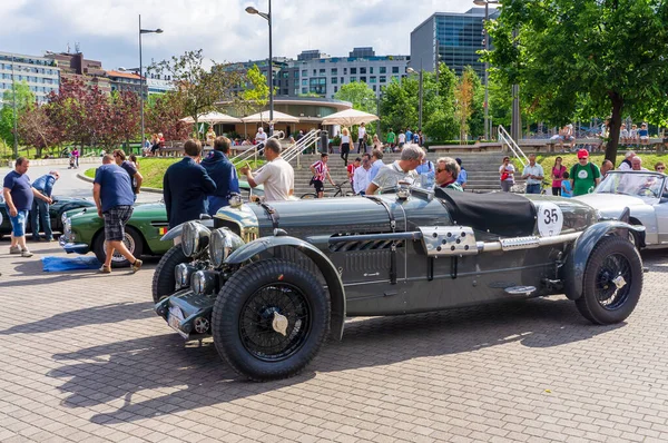 Bilbao Spain June 2014 Vintage Car Bentley Litre Classic Oldsmobile Stock Picture