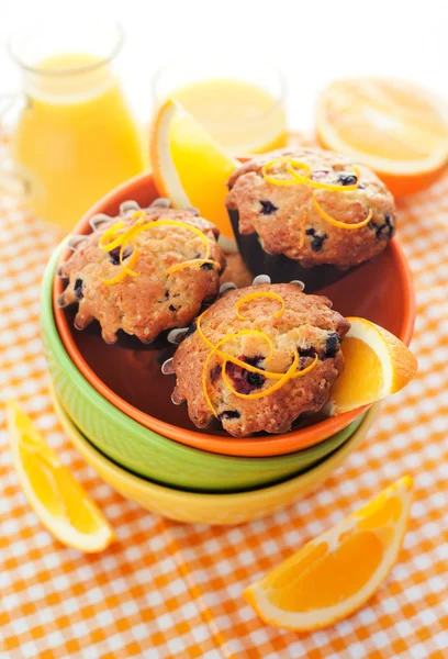 Muffins orange frais — Photo