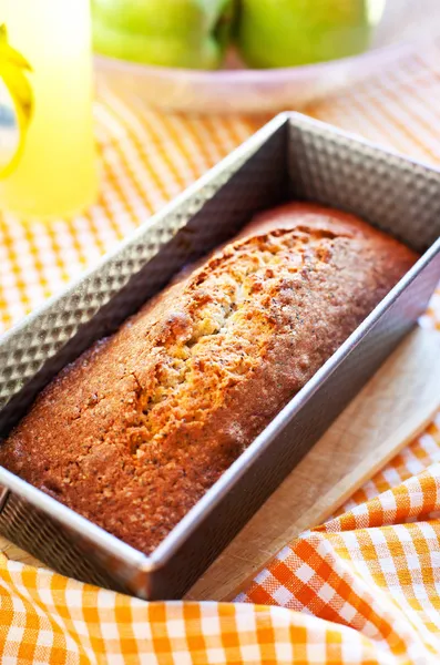 Pastel de semillas de amapola limón — Foto de Stock