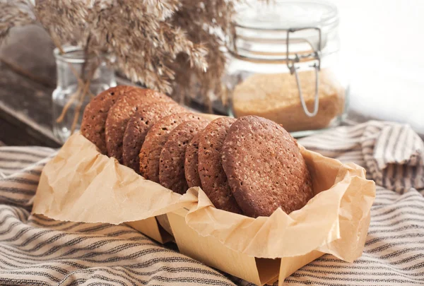 Hausgemachte Schokoladenkekse — Stockfoto