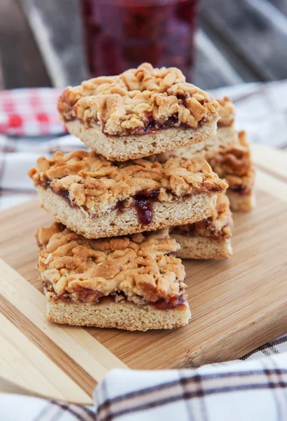 Jam plný bar cookies — Stock fotografie