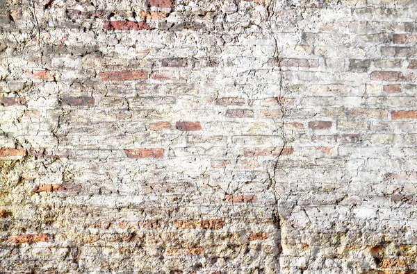 Natural scratched brick background — Stock Photo, Image