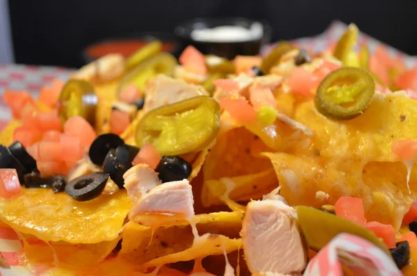 Nachos — 图库照片