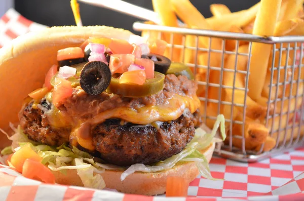 Güneybatı Burger — Stok fotoğraf