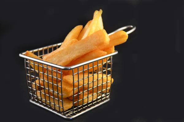 Golden French Fries — Stock Photo, Image