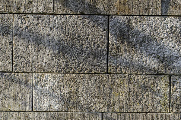 Vecchio modello muro di arenite primo piano — Foto Stock