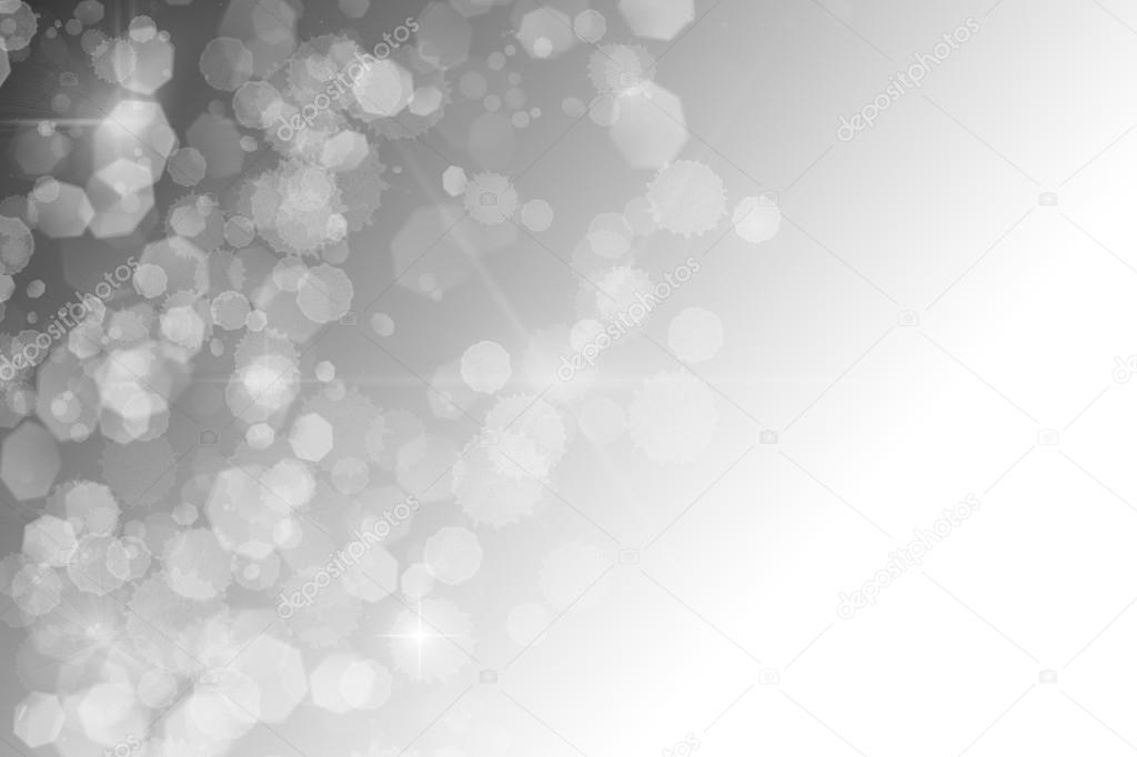 black and white abstract background white sparkles bokeh stars