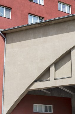neler yaşadığımı metro Köprüsü ile eski kırmızı berlin evi
