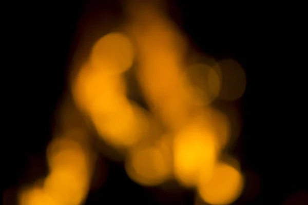Close up van een achtergrond wazig brand met bokeh — Stockfoto