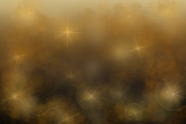 星は、組成物の煙と上空の背景 — ストック写真